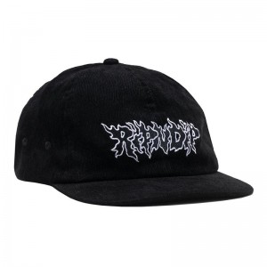 Ripndip Blaze 6 Panel Hoeden Zwart | NLOR2060