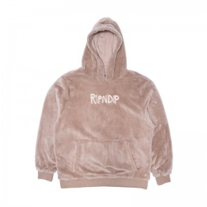 Ripndip Bradbury Sherpa Hoodie Bruin | NLPQ2602