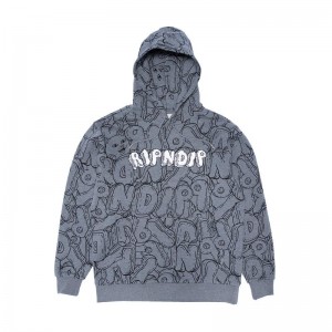 Ripndip Bubble Bobble Hoodie Grijs | NLIS2604