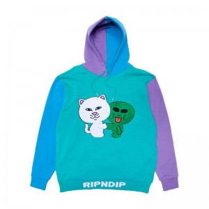 Ripndip Buddy System Color Block Hoodie Gekleurd | NLXF2617