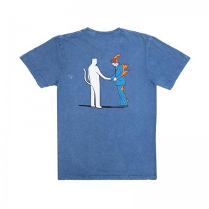 Ripndip Burn Overhemd Blauw Lichtturkoois | NLRW2322