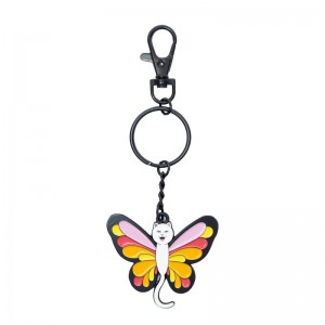 Ripndip Butterfly Nerm Metal Keychain Accessoires | NLUT2916