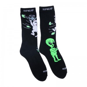 Ripndip Bye Bye Sokken Zwart | NLVD2660