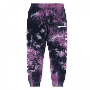 Ripndip Dance Forever Joggingbroek Zwart Paars | NLJJ2120