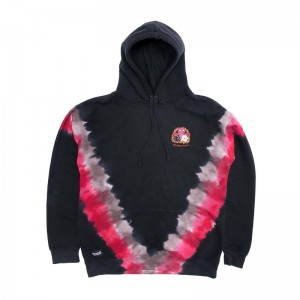 Ripndip Dark Side Hoodie Rood Zwart | NLZG2592