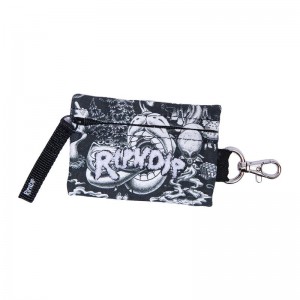 Ripndip Dark Twisted Fantasy Card Holder Accessoires Zwart Wit | NLAP2814