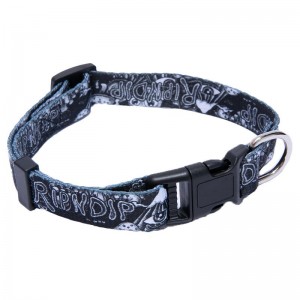 Ripndip Dark Twisted Fantasy Pet Collar Accessoires Zwart Wit | NLXF2804