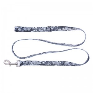Ripndip Dark Twisted Fantasy Pet Leash Accessoires Zwart Wit | NLCE2803