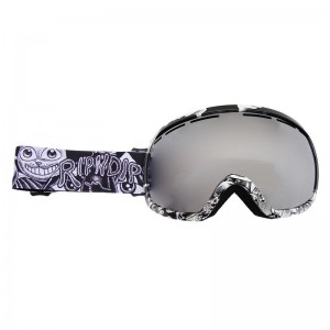 Ripndip Dark Twisted Fantasy Snow Goggles Accessoires Zwart Wit | NLFM2811