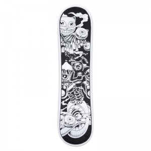 Ripndip Dark Twisted Fantasy Snow Skateboard Zwart Wit | NLFM2714