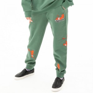 Ripndip Devil Babies Joggingbroek Donkerolijfgroen | NLCE2125