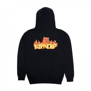 Ripndip Devils Werk Hoodie Zwart | NLKI2568