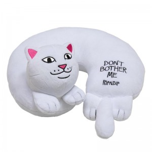 Ripndip Don't Bother Me Travel Neck Pillow Accessoires Wit | NLRW2937