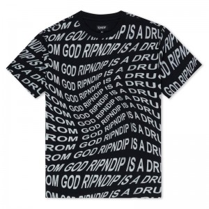 Ripndip Drug From God Overhemd Zwart | NLKI2225