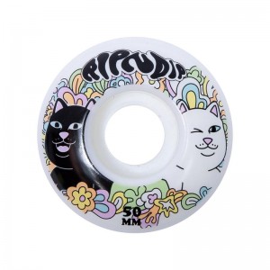 Ripndip Flower Child Wheels Skateboard Wit | NLEX2707