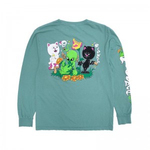 Ripndip Friday Jr Lange Mouwen Diepgroen | NLYU2450