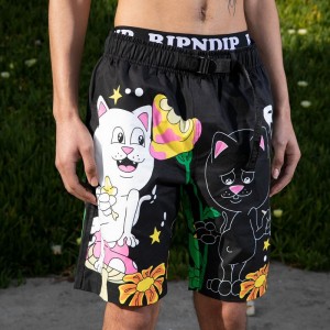Ripndip Friday Jr Swim Korte Broek Zwart | NLPQ2191