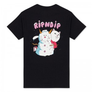 Ripndip Frosty The Snownerm Overhemd Zwart | NLUT2240