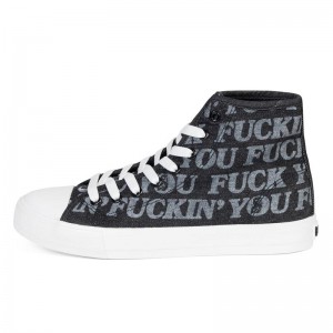 Ripndip Fuckin Fuck High Top Hoog Zwart | NLGL2040