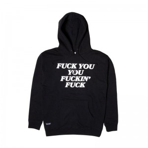 Ripndip Fucking Fuck Hoodie Zwart | NLKI2620