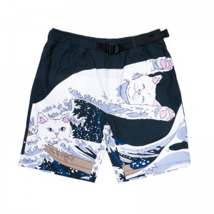 Ripndip Great Wave Swim Korte Broek Donkerblauw | NLCE2203