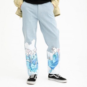 Ripndip Heaven And Hell Denim Broek Lichtlichtturkoois | NLEX2401
