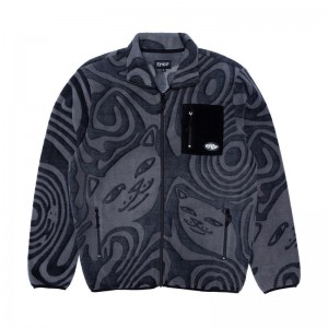 Ripndip Hypnotic Polar Fleece Jassen Zwart | NLGL2467