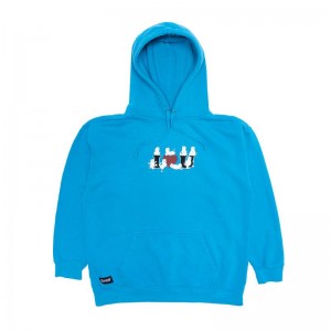 Ripndip I Heart U Hoodie Azuurblauw Blauw | NLHK2596