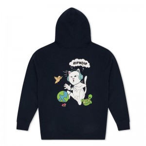 Ripndip I Like Turtles Hoodie Donkerblauw | NLYU2528