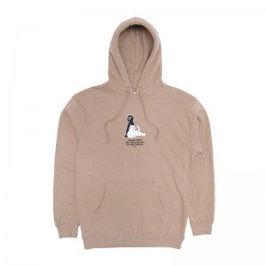 Ripndip Keep The Cats In Hoodie Bruin | NLIS2552