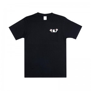 Ripndip Lets Get This Bread Pocket Overhemd Zwart | NLLH2304