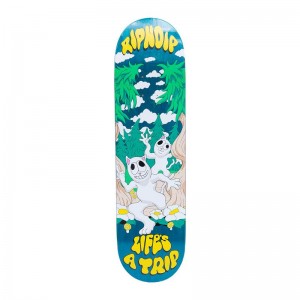 Ripndip Lifes A Trip Skateboard Turquoise Blauw | NLPQ2718