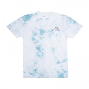 Ripndip Lord Angel Pocket Overhemd Lichtblauw Lichtturkoois | NLIS2344