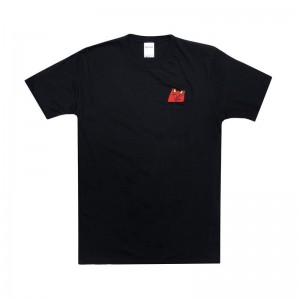 Ripndip Lord Devil Pocket Overhemd Zwart | NLUT2345