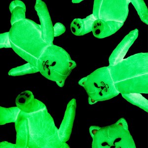 Ripndip Lord Nerm Glow In The Dark Plush Accessoires Wit | NLCE2900