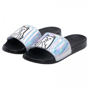 Ripndip Lord Nermal Badeslippers Zilver | NLZG2019