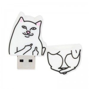 Ripndip Lord Nermal Flash Drive Accessoires Wit | NLWY2779