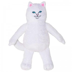 Ripndip Lord Nermal Plush Doll Accessoires Wit | NLTV2936
