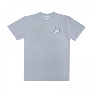 Ripndip Lord Nermal Pocket Overhemd Grijs | NLOR2369