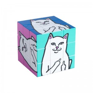 Ripndip Lord Nermal Rubik's Cube Accessoires Gekleurd | NLWY2939