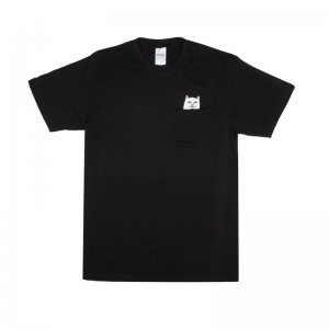 Ripndip Lord Nermal S/S Pocket Overhemd Zwart | NLWY2287