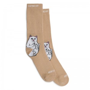 Ripndip Lord Nermal Sokken Bruin | NLSO2645