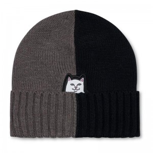 Ripndip Lord Nermal Split Muts Grijs Zwart | NLLH2096