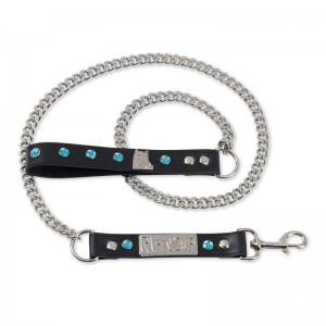 Ripndip Lord Nermal Studded Pet Leash Accessoires Zwart | NLIS2773