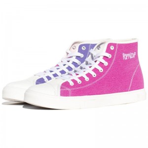 Ripndip Lord Nermal UV Activated High Tops Hoog Blauw | NLXF2046