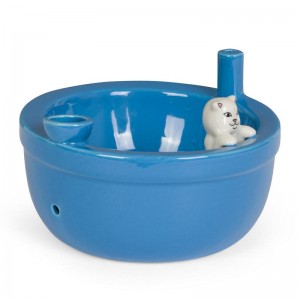 Ripndip Lord Nermal Wake And Bake Cereal Bowl Accessoires Blauw | NLNB2755
