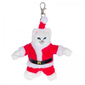 Ripndip Lord Santa Plush Keychain Accessoires Rood | NLTV2776