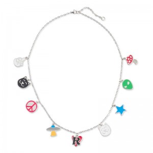 Ripndip Lucky Charms Necklace Accessoires Zilver | NLRW2777