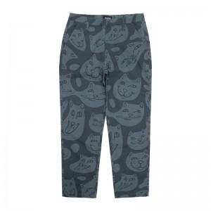 Ripndip Many Faces Twill Broek Grijs | NLAP2393
