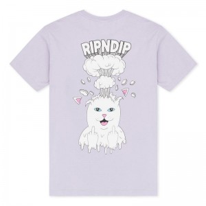 Ripndip Mind Blown Overhemd Lavendel | NLFM2221